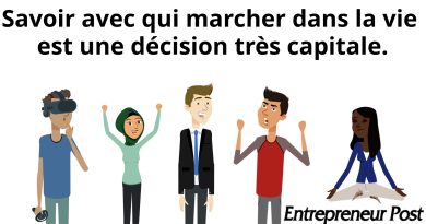 Savoir avec qui marcher dans la vie est une décision très capitale.